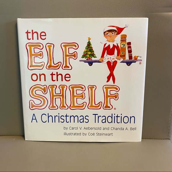 Elf on A Shelf Large Hardcover Book- No Elf - Picture 1 of 1